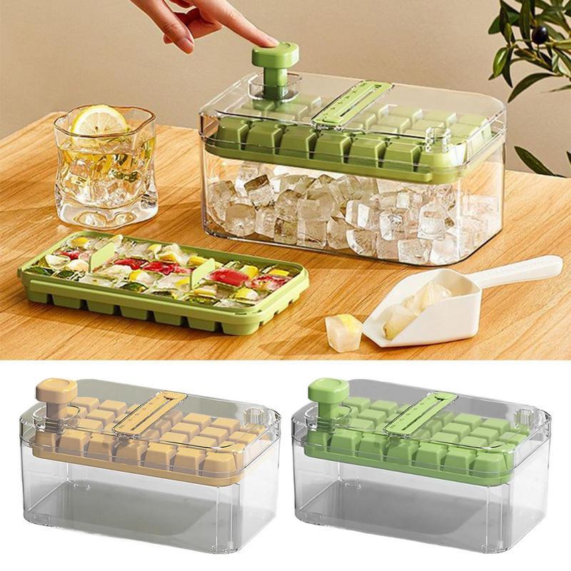 28 56 Grilles Moule à glace réutilisable Plateau à glaçons Moules à glace 28 56 Grilles Moule à glace réutilisable Plateau à glaçons Moules à glace DIY Cubes Maker Release Cubes de glace faits maison Plateau Moule Outil de fabrication de glace à la maison