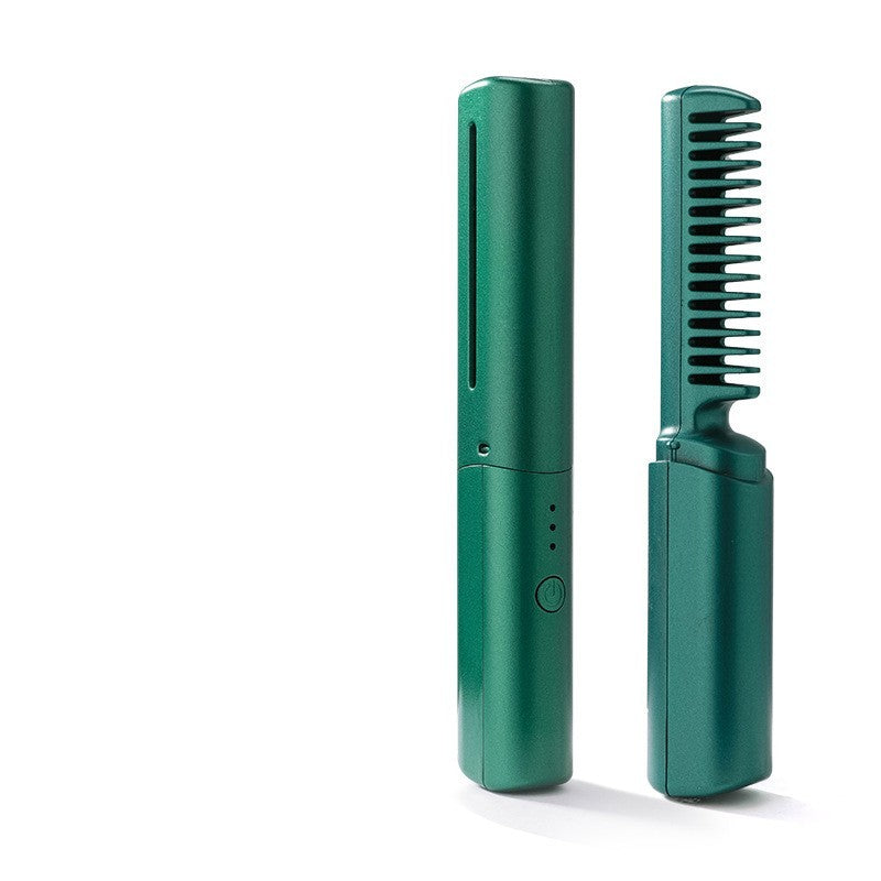 Peigne à friser sans fil professionnel, peigne à friser, à chauffage rapide, à lisser à ions négatifs, brosse à frisePeigne à friser sans fil professionnel, peigne à friser, à chauffage rapide, à lisser à ions négatifs, brosse à friser, outils de coiffure