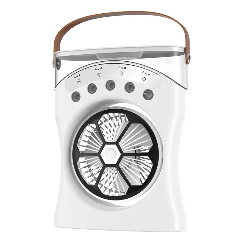 Ventilateur Portable Mini Humidificateur Portable Ventilateur De Pulvérisation D’Eau Ventilateur De RéglagVentilateur Portable Mini Humidificateur Portable Ventilateur De Pulvérisation D'Eau Ventilateur De Réglage De L'Air Rechargeable Pour Le Temps Chaud