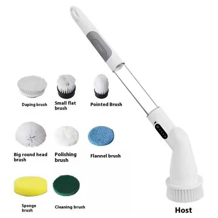 Electric Multifunction Cleaning Brush Household Kitchen Bathroom Toilet Cleaning Gadget