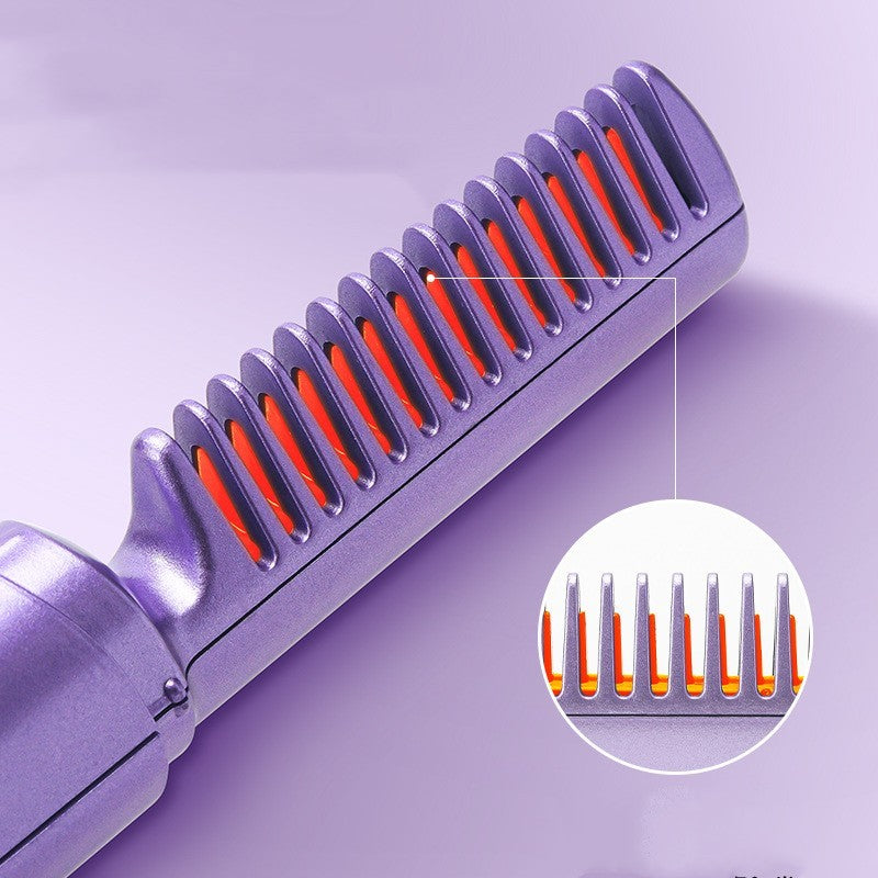 Peigne à friser sans fil professionnel, peigne à friser, à chauffage rapide, à lisser à ions négatifs, brosse à frisePeigne à friser sans fil professionnel, peigne à friser, à chauffage rapide, à lisser à ions négatifs, brosse à friser, outils de coiffure