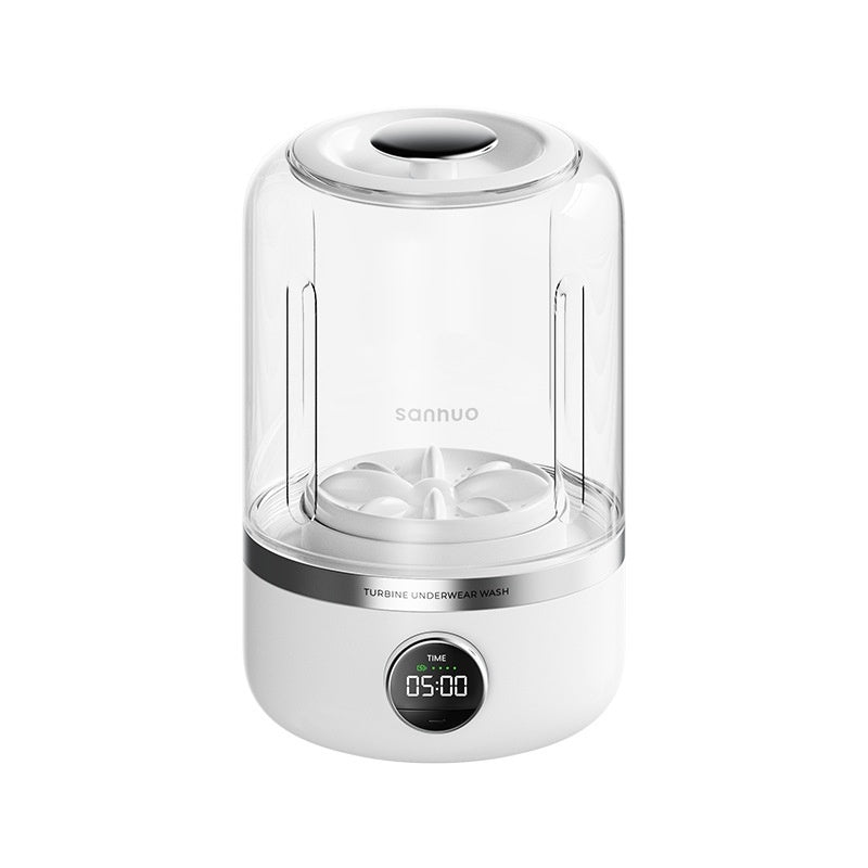 Mini machine à laver rechargeable sous-vêtements voyage portable