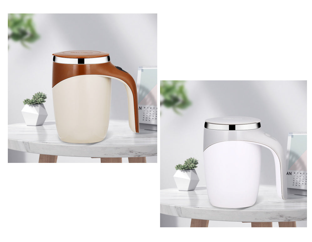 Modèle rechargeable Tasse à agiter automatique Tasse à café Tasse à agiter électrique à haute valeur MiModèle rechargeable Tasse à agiter automatique Tasse à café Tasse à agiter électrique à haute valeur Milkshake paresseux Tasse à eau magnétique rotative