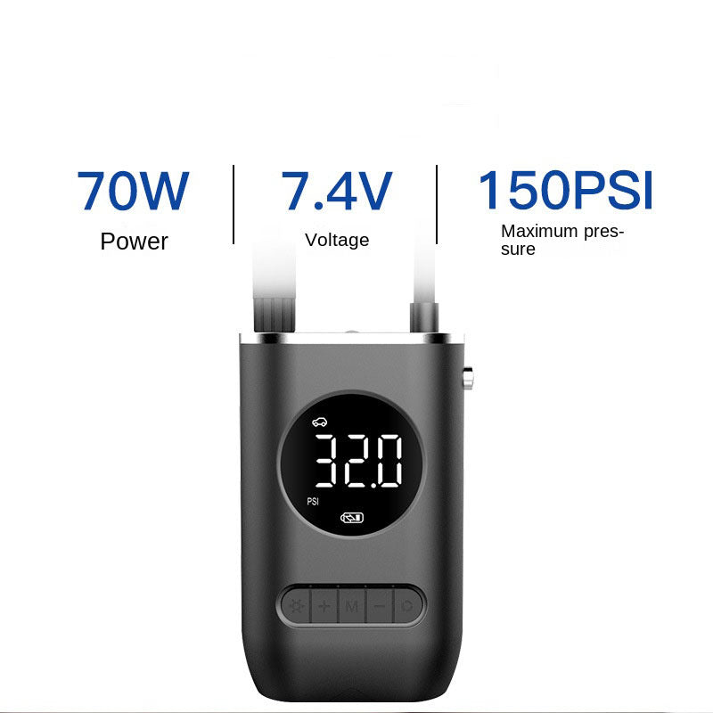 Nouvelle pompe de gonflage portable de voiture Mini pneu électrique de vélo Charge sans fil portable Super pompe de gonfNouvelle pompe de gonflage portable de voiture Mini pneu électrique de vélo Charge sans fil portable Super pompe de gonflage de voiture