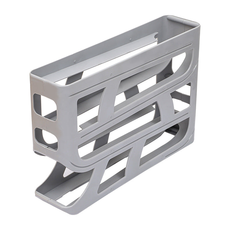 Boîte de rangement pour œufs roulants Boîte de rangement pour œufs à porte latérale du réfrigérateur