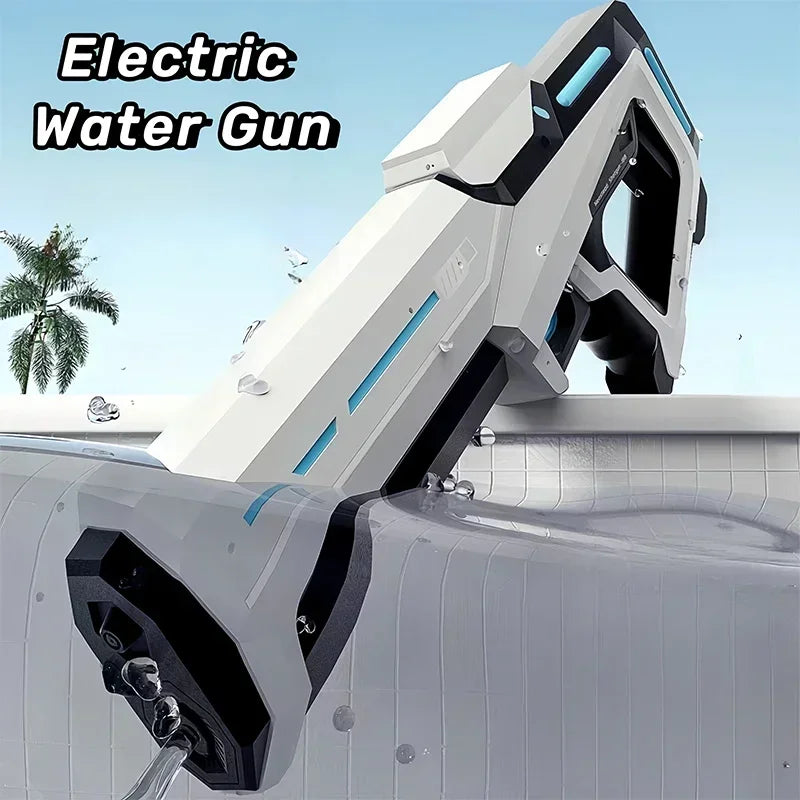 Pistolets à eau électriques pour adultes Puissante aspiration d’eau automatique Blasters d’eau Jouet de plage dPistolets à eau électriques pour adultes Puissante aspiration d'eau automatique Blasters d'eau Jouet de plage d'été pour garçons Cadeau d'enfant