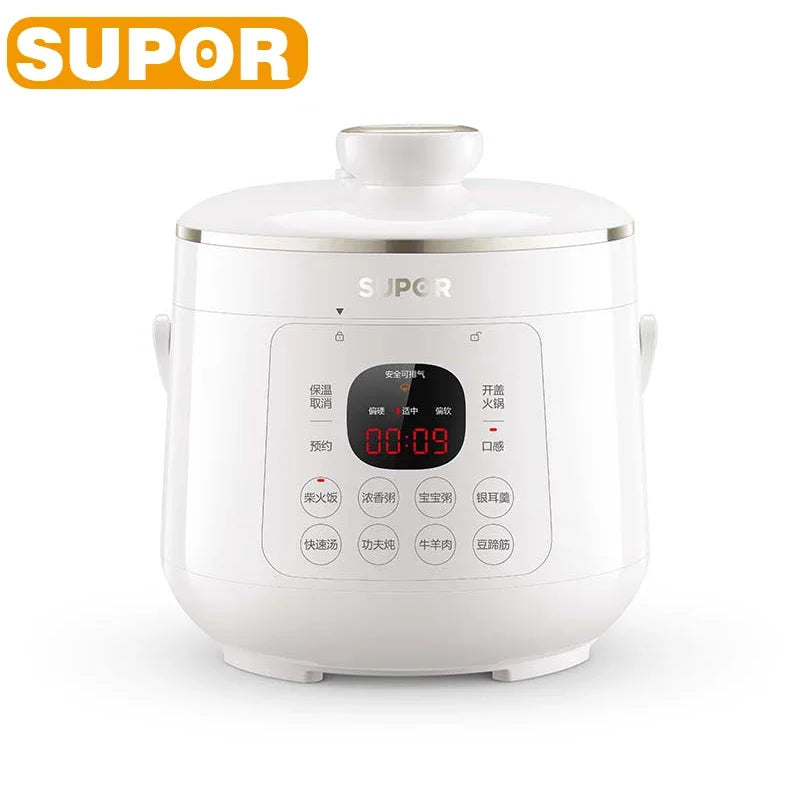 SUPOR 2.3L Autocuiseur électrique Mini cuiseur à riz portable Smart 220V Home Kitchen Appliance pour 1-4 personnes SY-23YC2318Q