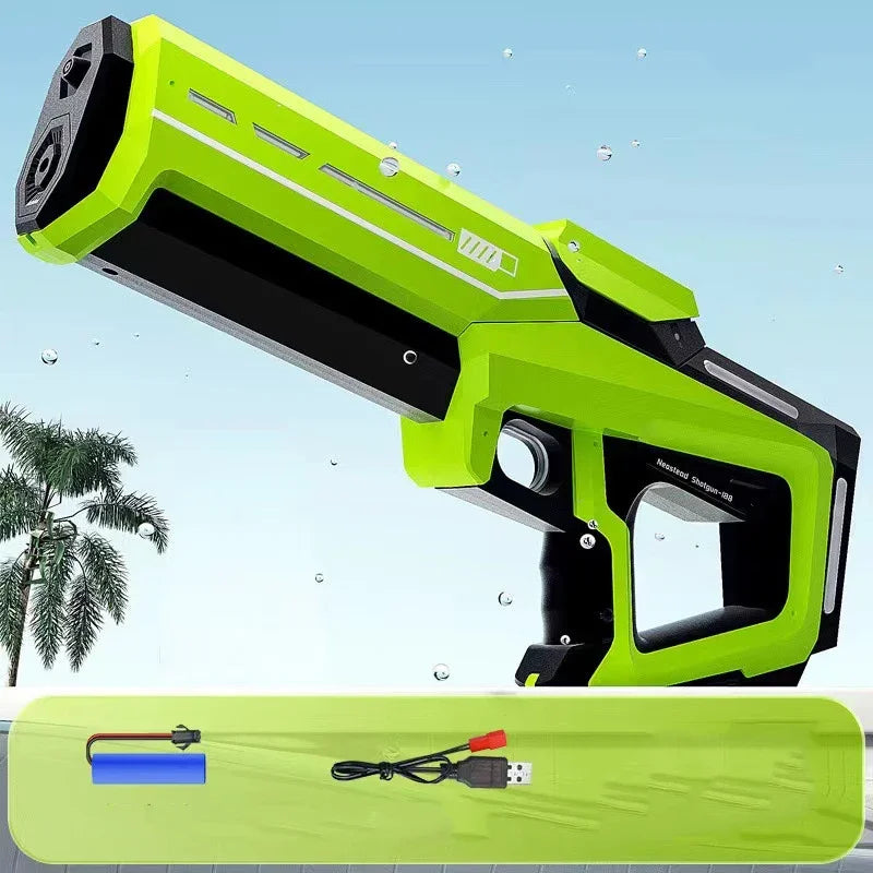 Pistolets à eau électriques pour adultes Puissante aspiration d’eau automatique Blasters d’eau Jouet de plage dPistolets à eau électriques pour adultes Puissante aspiration d'eau automatique Blasters d'eau Jouet de plage d'été pour garçons Cadeau d'enfant