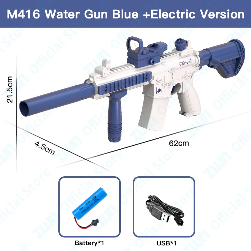 Pistolet électrique d’été Pistolets à eau Jouets Plein automatique Shoot d’été Plage Jouet amusant enPistolet électrique d'été Pistolets à eau Jouets Plein automatique Shoot d'été Plage Jouet amusant en plein air pour enfants Garçons Filles Adultes Cadeau