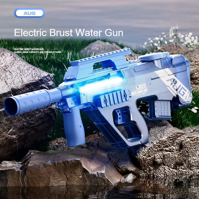 UZI P90 Pistolet à eau électrique Pistolet d’été Piscine extérieure Pistolet à eau Tir continu Combats d’eau pour adultes EnfaUZI P90 Pistolet à eau électrique Pistolet d'été Piscine extérieure Pistolet à eau Tir continu Combats d'eau pour adultes Enfants