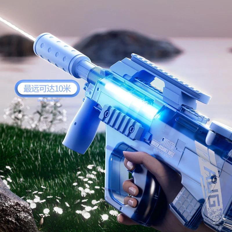 UZI P90 Pistolet à eau électrique Pistolet d’été Piscine extérieure Pistolet à eau Tir continu Combats d’eau pour adultes EnfaUZI P90 Pistolet à eau électrique Pistolet d'été Piscine extérieure Pistolet à eau Tir continu Combats d'eau pour adultes Enfants