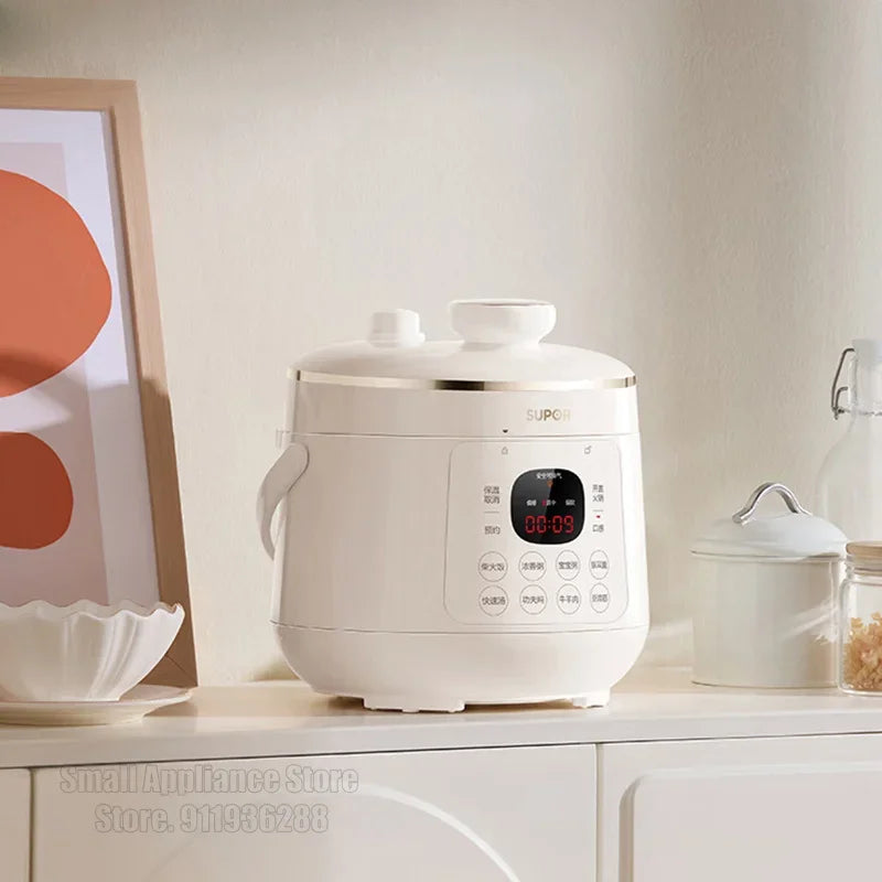 SUPOR 2.3L Autocuiseur électrique Mini cuiseur à riz portable Smart 220V Home Kitchen Appliance pour 1-4 personnes SY-23YC2318Q