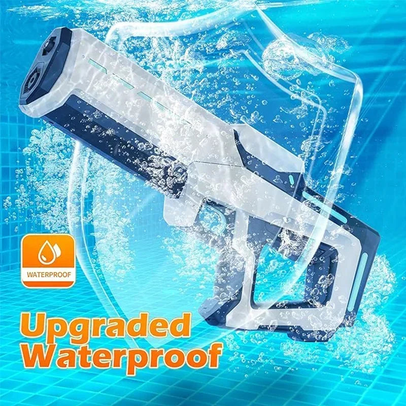 Pistolets à eau électriques pour adultes Puissante aspiration d’eau automatique Blasters d’eau Jouet de plage dPistolets à eau électriques pour adultes Puissante aspiration d'eau automatique Blasters d'eau Jouet de plage d'été pour garçons Cadeau d'enfant