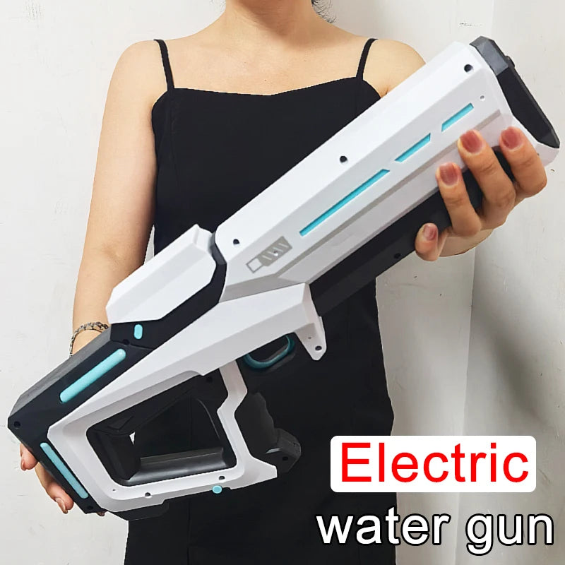 Pistolets à eau électriques pour adultes Puissante aspiration d’eau automatique Blasters d’eau Jouet de plage dPistolets à eau électriques pour adultes Puissante aspiration d'eau automatique Blasters d'eau Jouet de plage d'été pour garçons Cadeau d'enfant