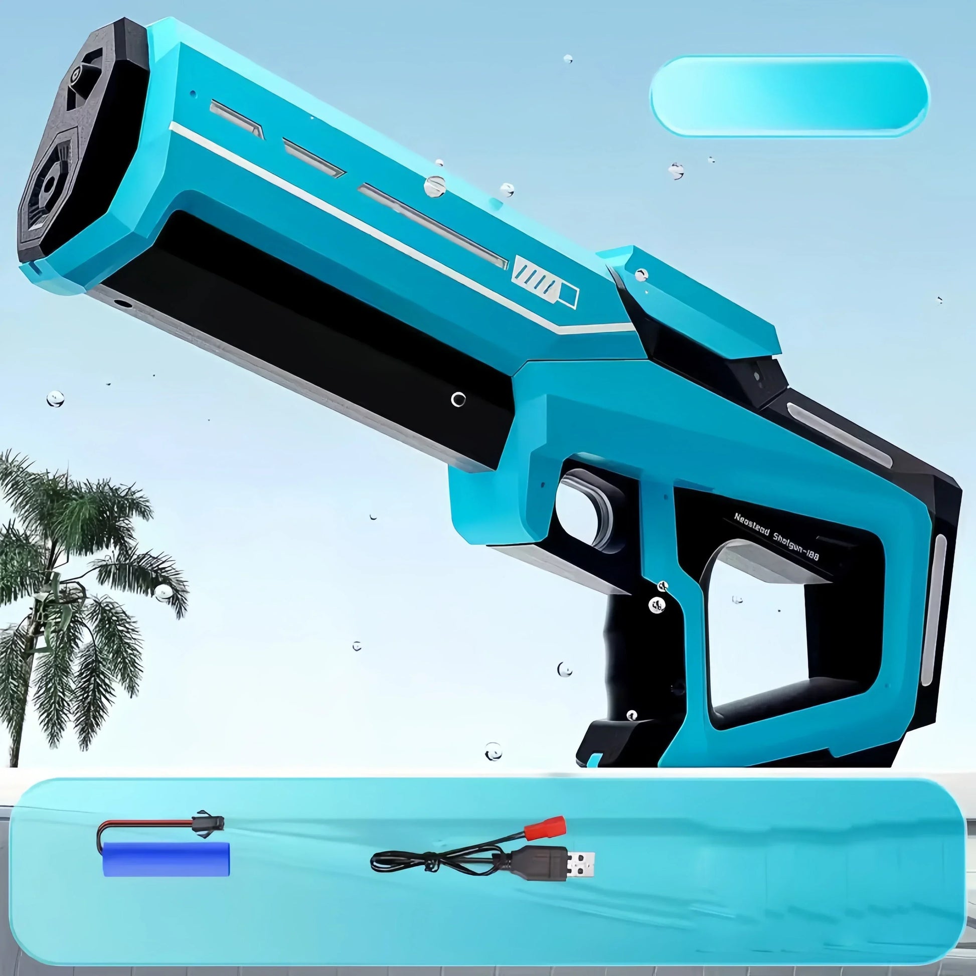 Pistolets à eau électriques pour adultes Puissante aspiration d’eau automatique Blasters d’eau Jouet de plage dPistolets à eau électriques pour adultes Puissante aspiration d'eau automatique Blasters d'eau Jouet de plage d'été pour garçons Cadeau d'enfant