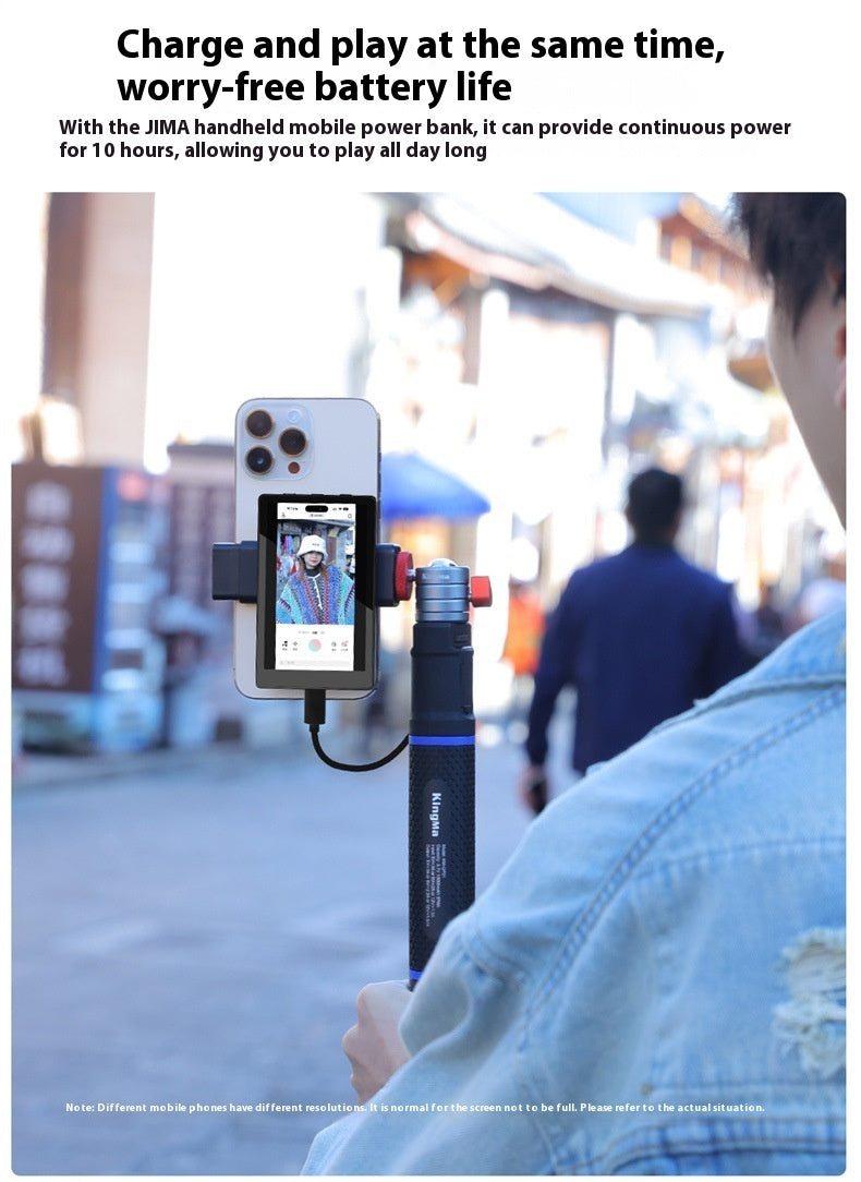Téléphone portable Selfie Miroir Écran d’affichage Clip de téléphone à aspiration magnétique
