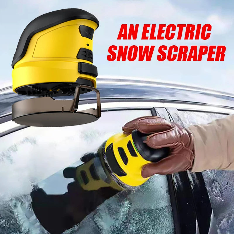 Grattoir à neige sans fil avec durée de vie de la batterie Grattoir à glace électrique durable Fenêtre portable pouGrattoir à neige sans fil avec durée de vie de la batterie Grattoir à glace électrique durable Fenêtre portable pour le dégirage automatique