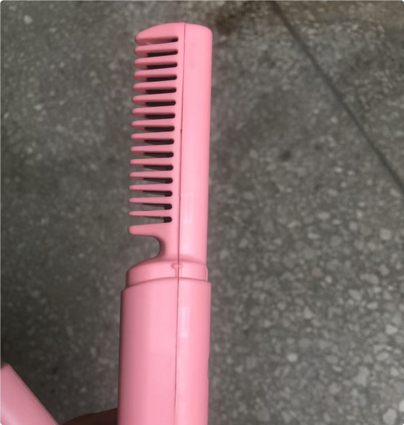 Peigne à friser sans fil professionnel, peigne à friser, à chauffage rapide, à lisser à ions négatifs, brosse à frisePeigne à friser sans fil professionnel, peigne à friser, à chauffage rapide, à lisser à ions négatifs, brosse à friser, outils de coiffure