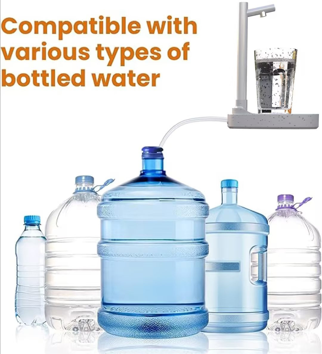 Ajout d’une extension Distributeur d’eau Tupe Bouteille d’eau automatique Distributeur d’eau rechargeable de bureau avec supporAjout d'une extension Distributeur d'eau Tupe Bouteille d'eau automatique Distributeur d'eau rechargeable de bureau avec support